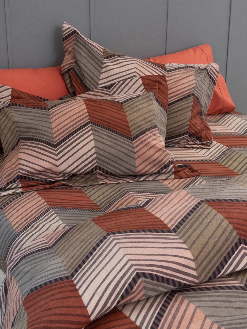 Σετ Μονά Σεντόνια Cosy Winter 170x265 CW270 Με Λάστιχο