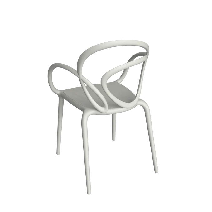qeeboo - Loop Chair Without Cushion - Set of 2 pieces