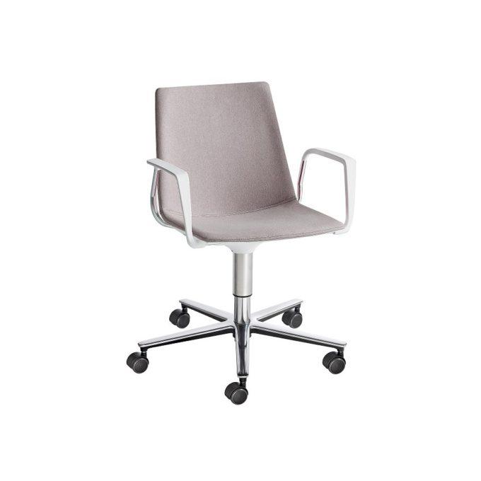AKAMI-cod191/IT5RB upholstered πολυθρόνα τροχήλατη1