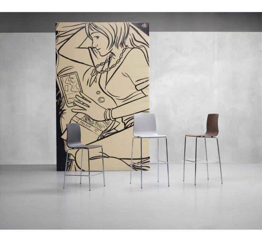 ALICE art.2576 σκαμπό bar H657