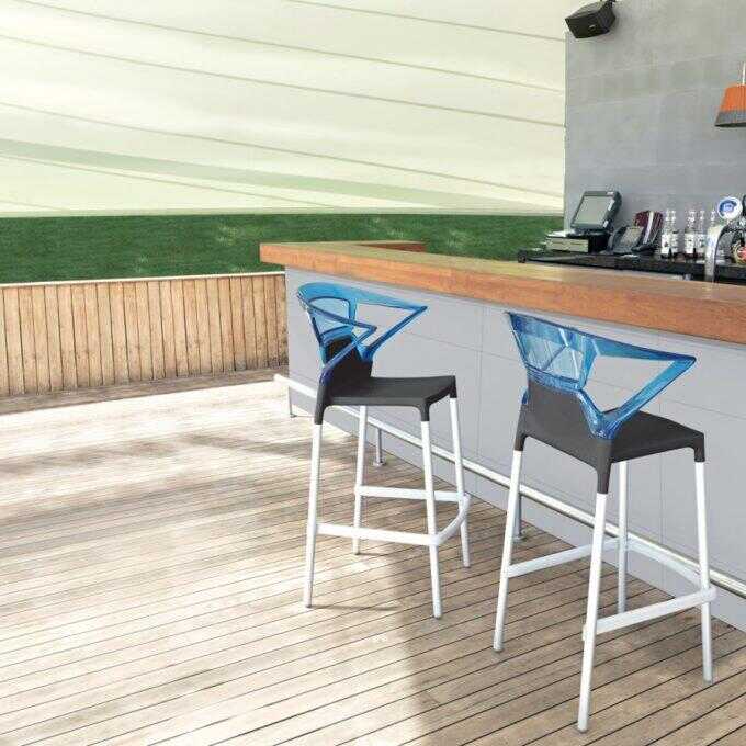 Ego-K σκαμπό bar αλουμινίου