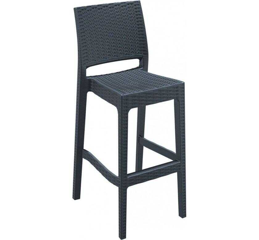 Jamaica rattan σκαμπό bar1