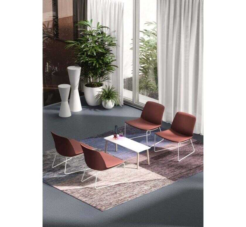 Kanvas Lounge ST καρέκλα με ταπετσαρία1