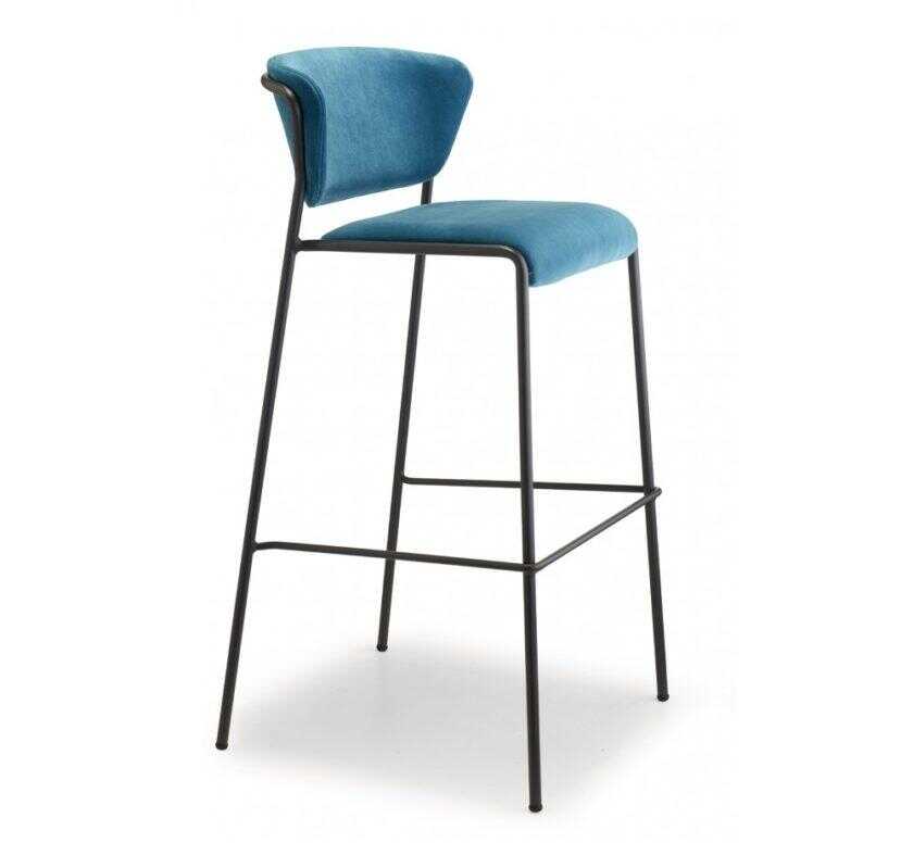 Lisa art.2855 μεταλλικό σκαμπό (h75)2