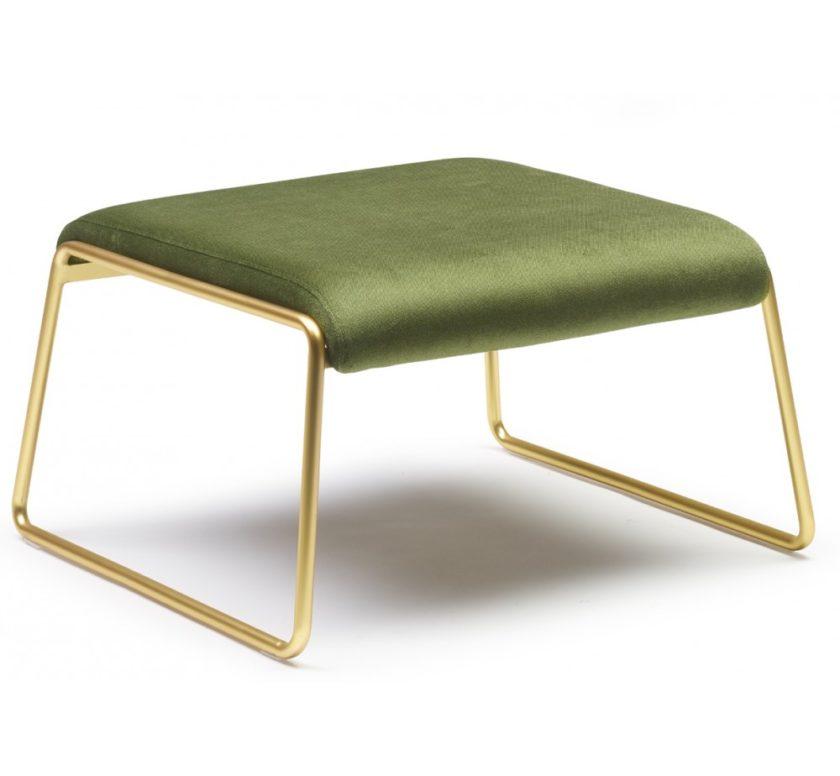 Lisa lounge art.2859 μεταλλικό πουφ5