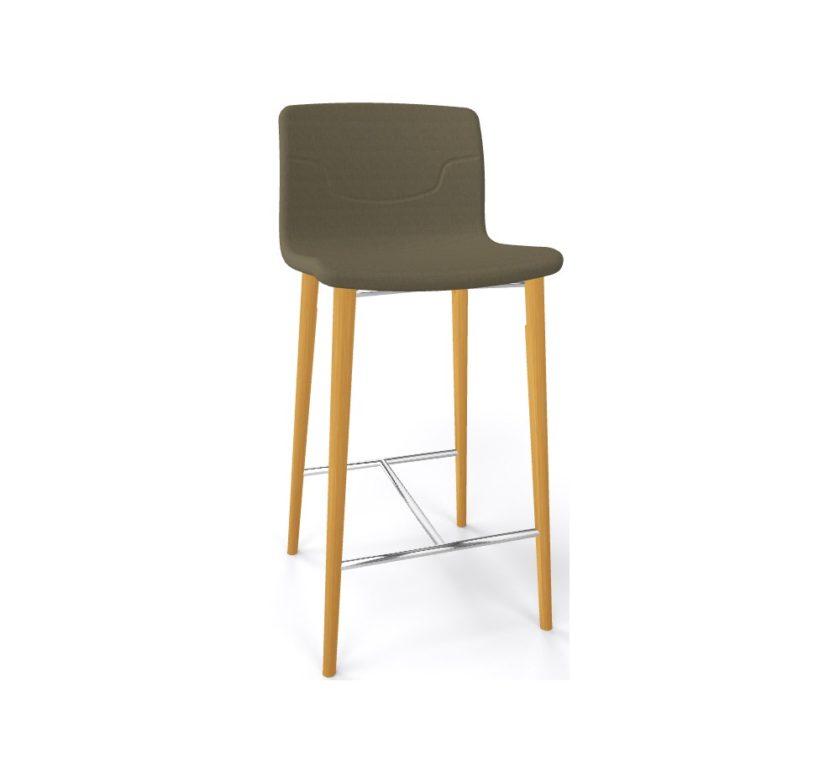 Slot 78/68 BL Upholstered σκαμπό bar15