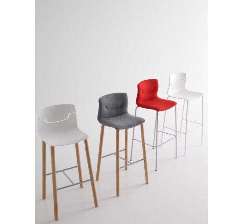 Slot 78/68 BL Upholstered σκαμπό bar21