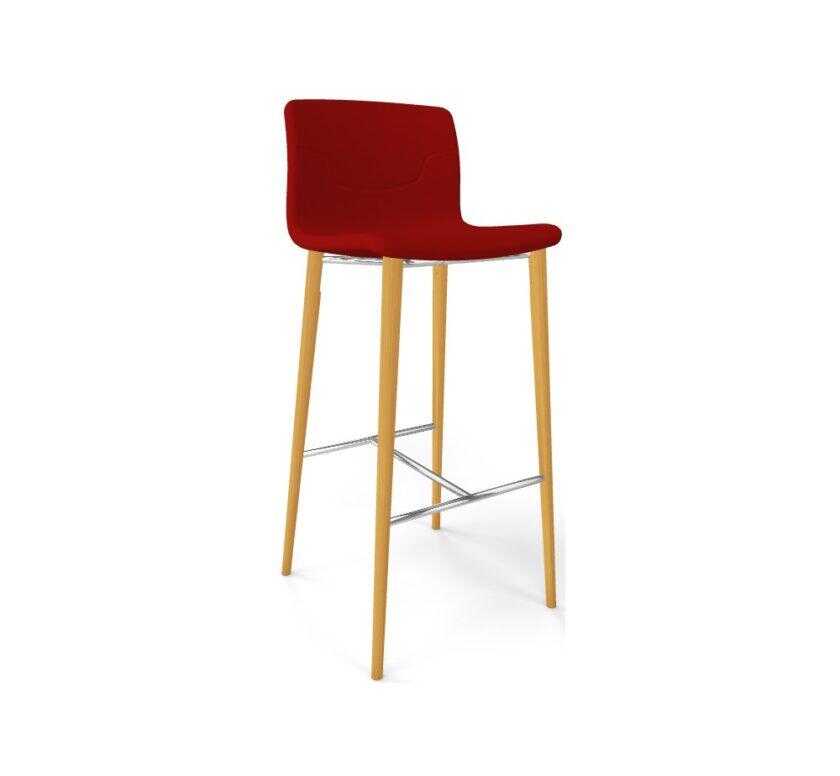 Slot 78/68 BL Upholstered σκαμπό bar7