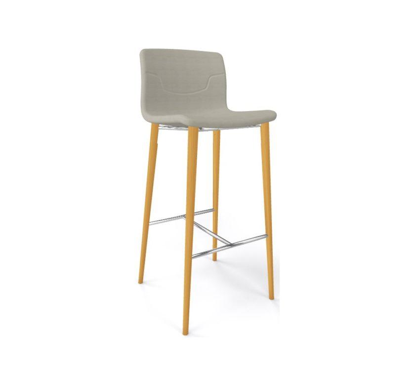 Slot 78/68 BL Upholstered σκαμπό bar8