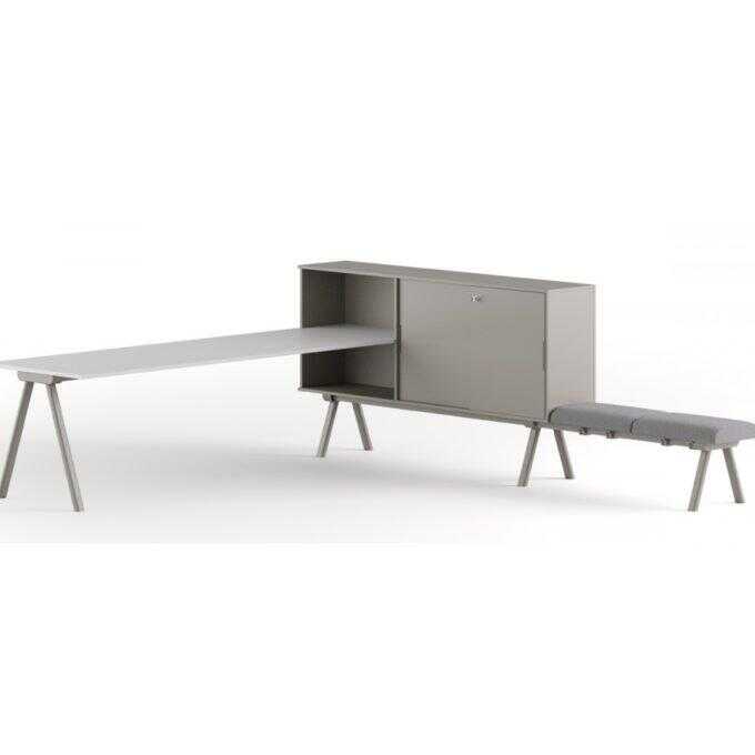Workstation 2027 γραφείο με πάγκο1
