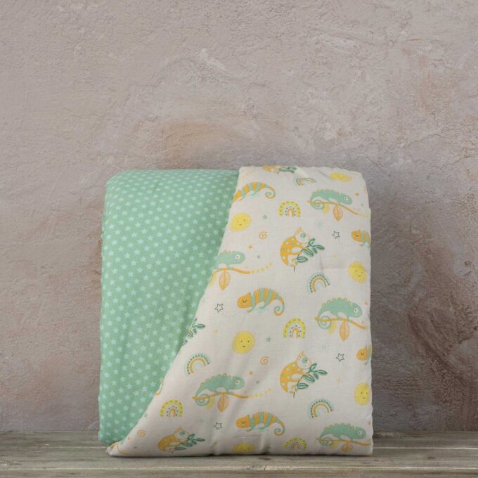 Κουβερλί Κούνιας - Cute Chameleon