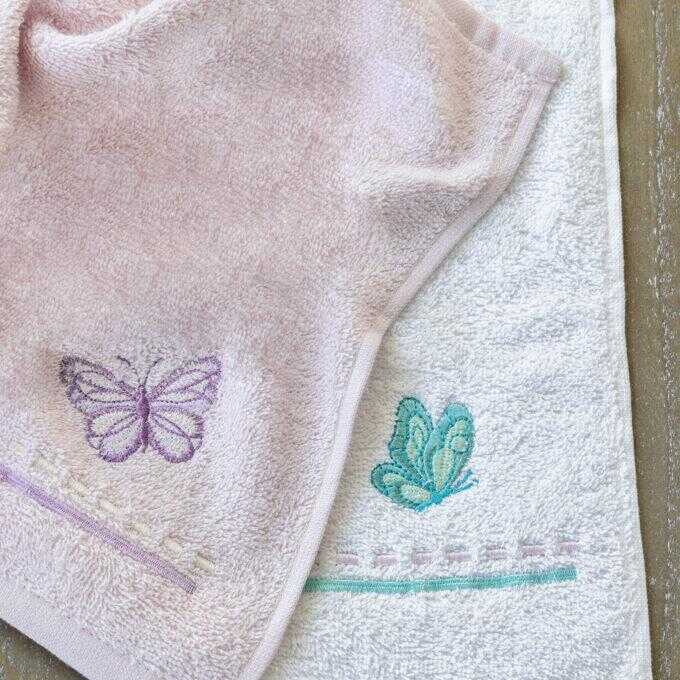 Σετ Πετσέτες (2 x 30x30) - Butterflies