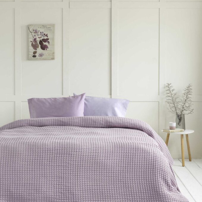 Κουβέρτα 220x240 Comfy - Warm Lilac