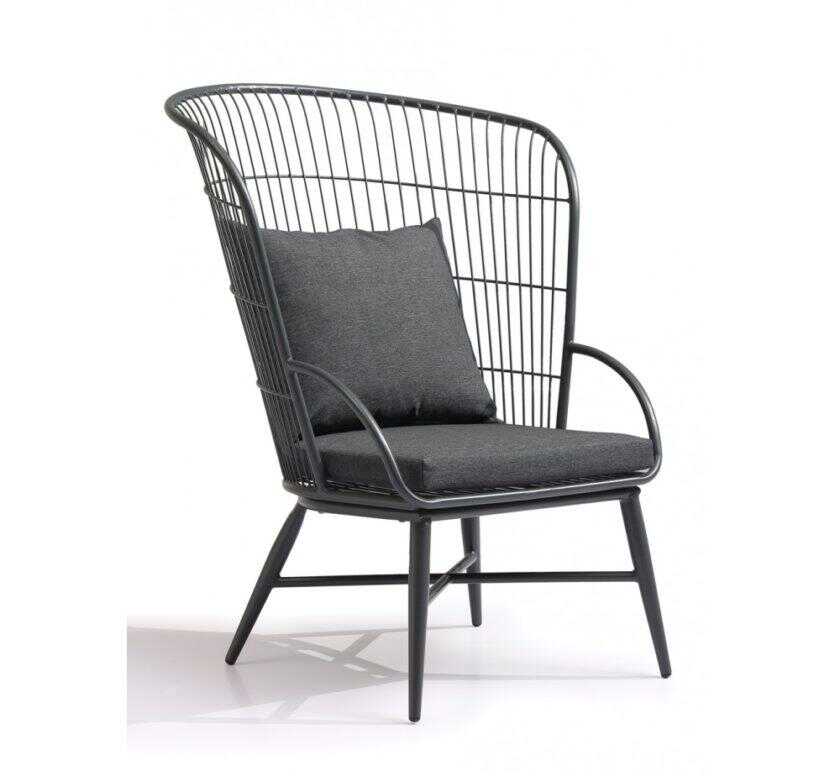 Strict πολυθρόνα lounge μεταλλική1