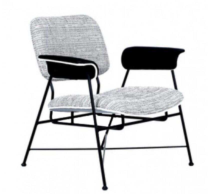 AVF159 Lounge μεταλλική πολυθρόνα1