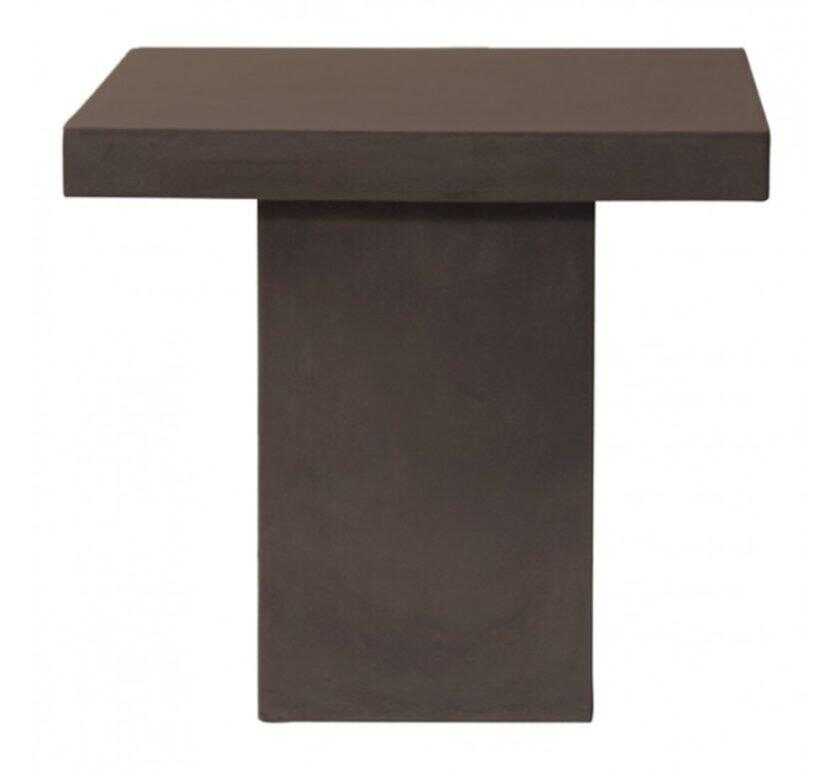Center τετράγωνο τραπέζι cement2