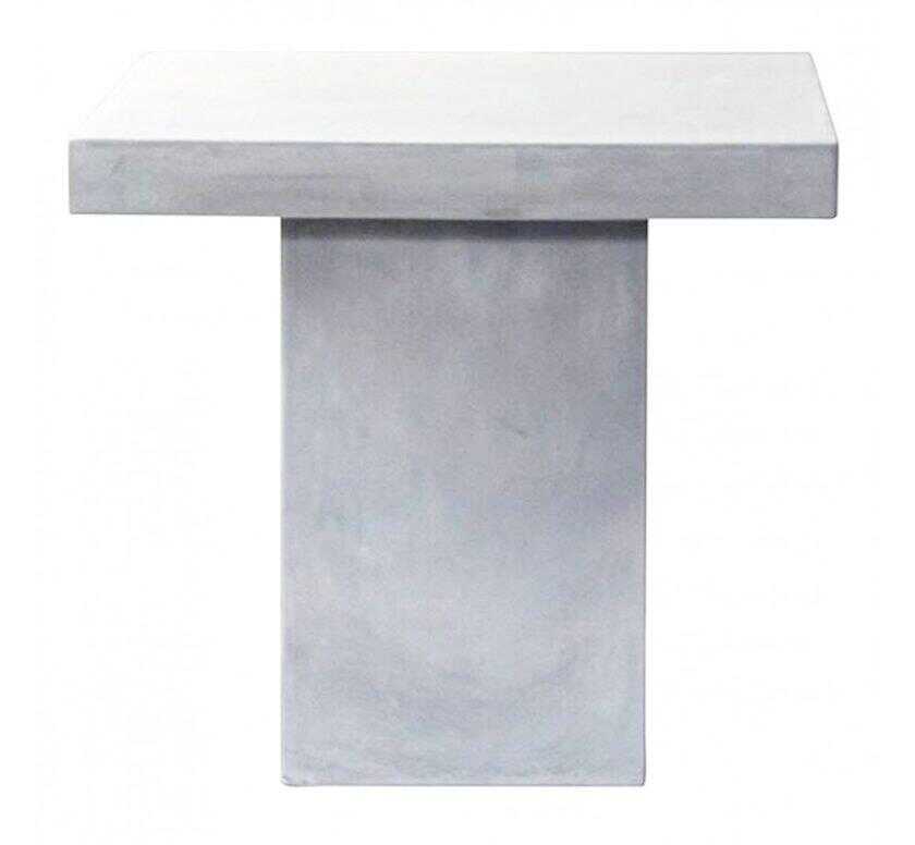 Center τετράγωνο τραπέζι cement4