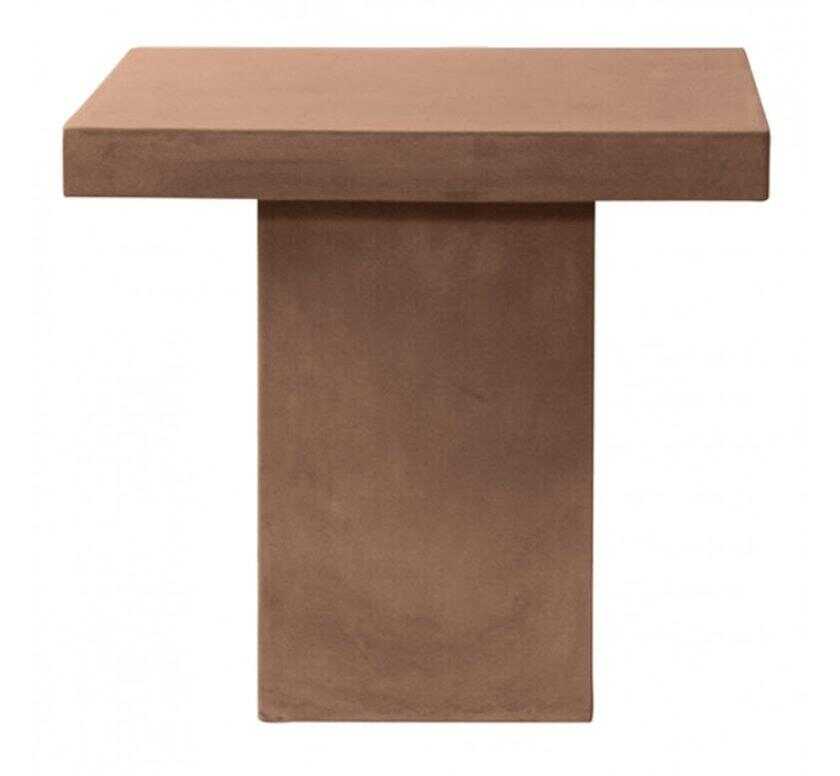 Center τετράγωνο τραπέζι cement1