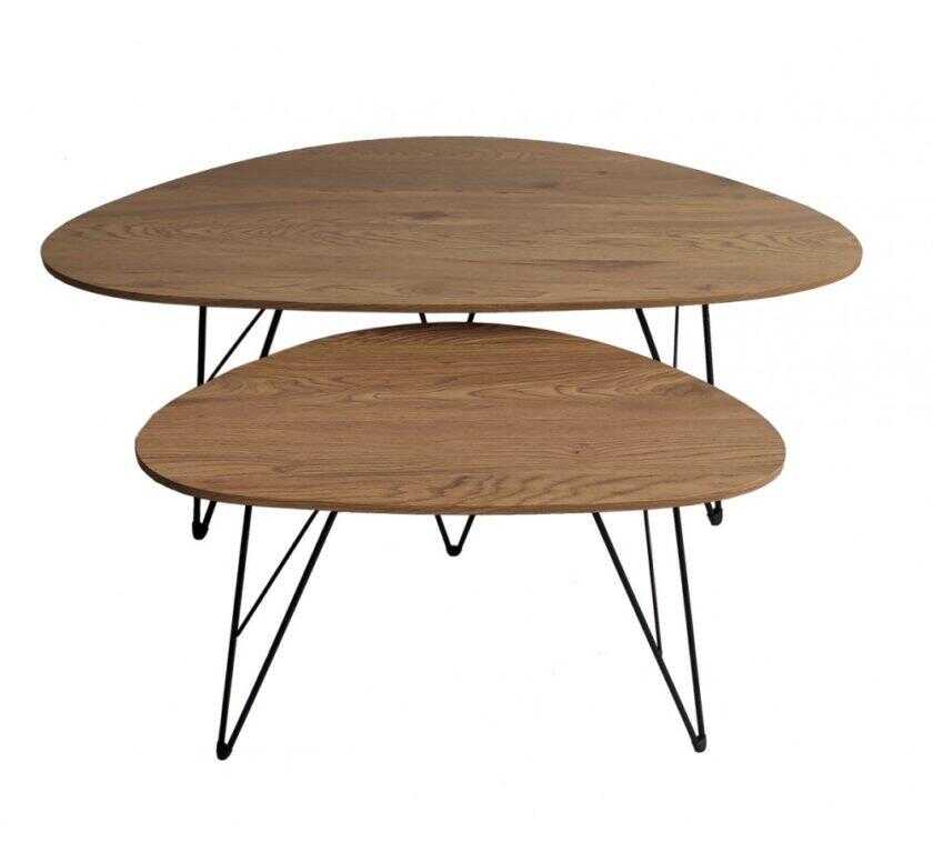 Hague coffee table set 2τμχ2
