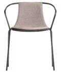 Kasia B upholstered cod.187 πολυθρόνα μεταλλική1