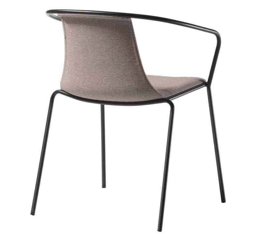 Kasia B upholstered cod.187 πολυθρόνα μεταλλική3