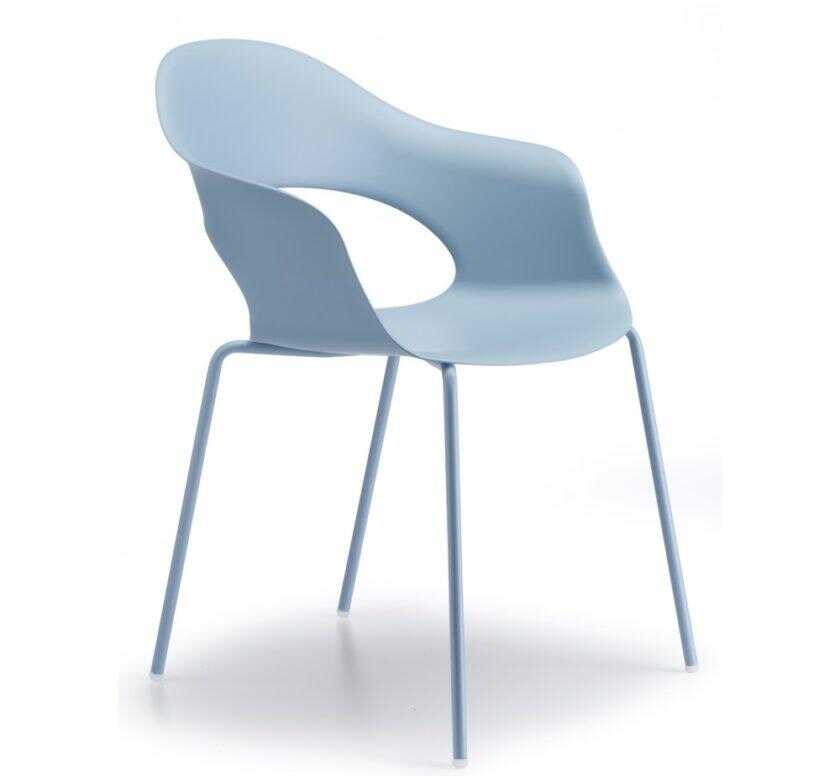 Lady B art.2696 μεταλλική πολυθρόνα10