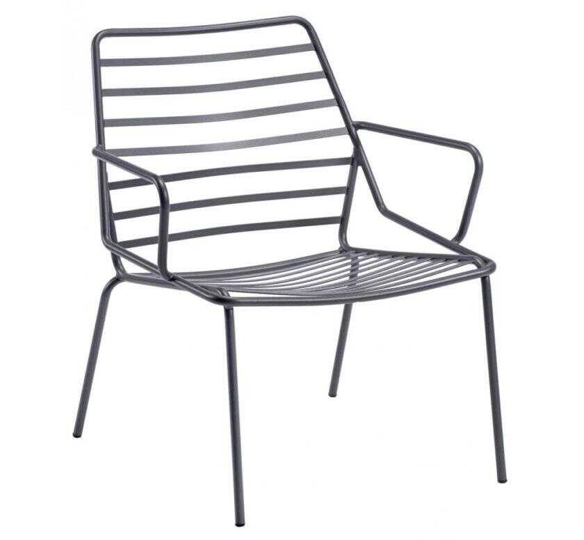Link lounge cod.84A μεταλλική πολυθρόνα3
