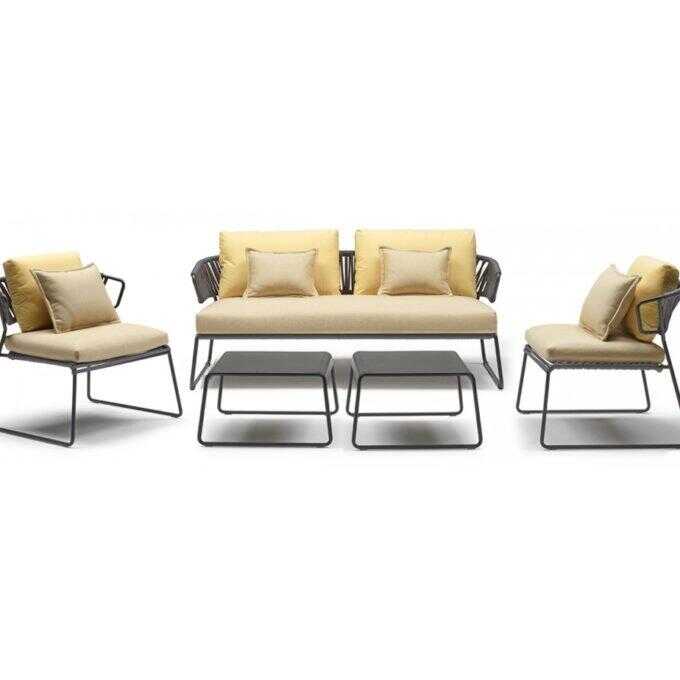 Lisa lounge filo set 5τμχ1