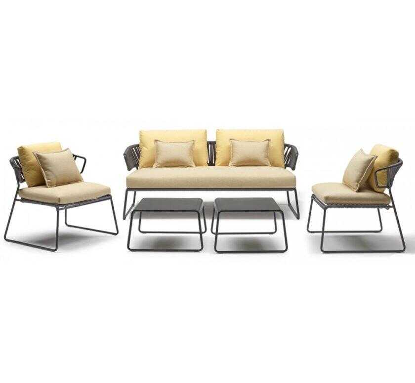 Lisa lounge filo set 5τμχ1