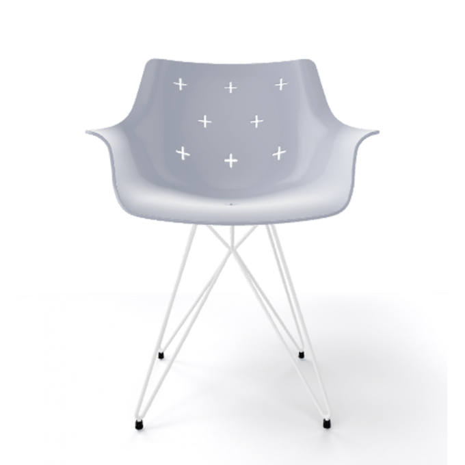 More 170/TCR μεταλλική πολυθρόνα