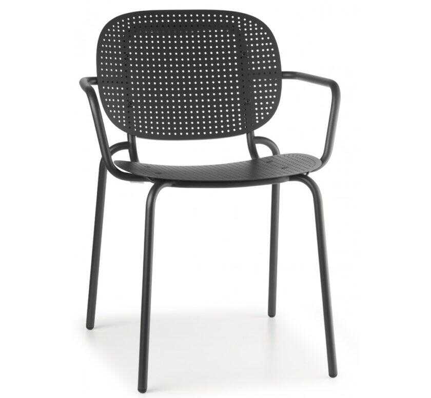 SISI dots art.2504 μεταλλική πολυθρόνα2