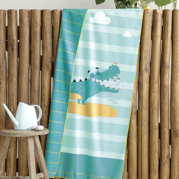 Πετσέτα Θαλάσσης 70x140 - Croco Friends