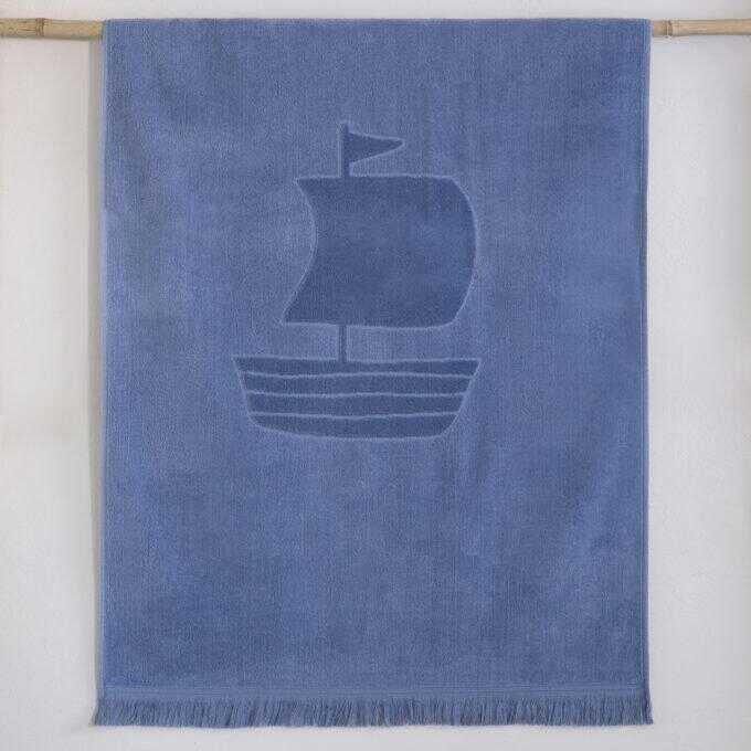 Πετσέτα Θαλάσσης 70x140 - Message in a Bottle Jacquard