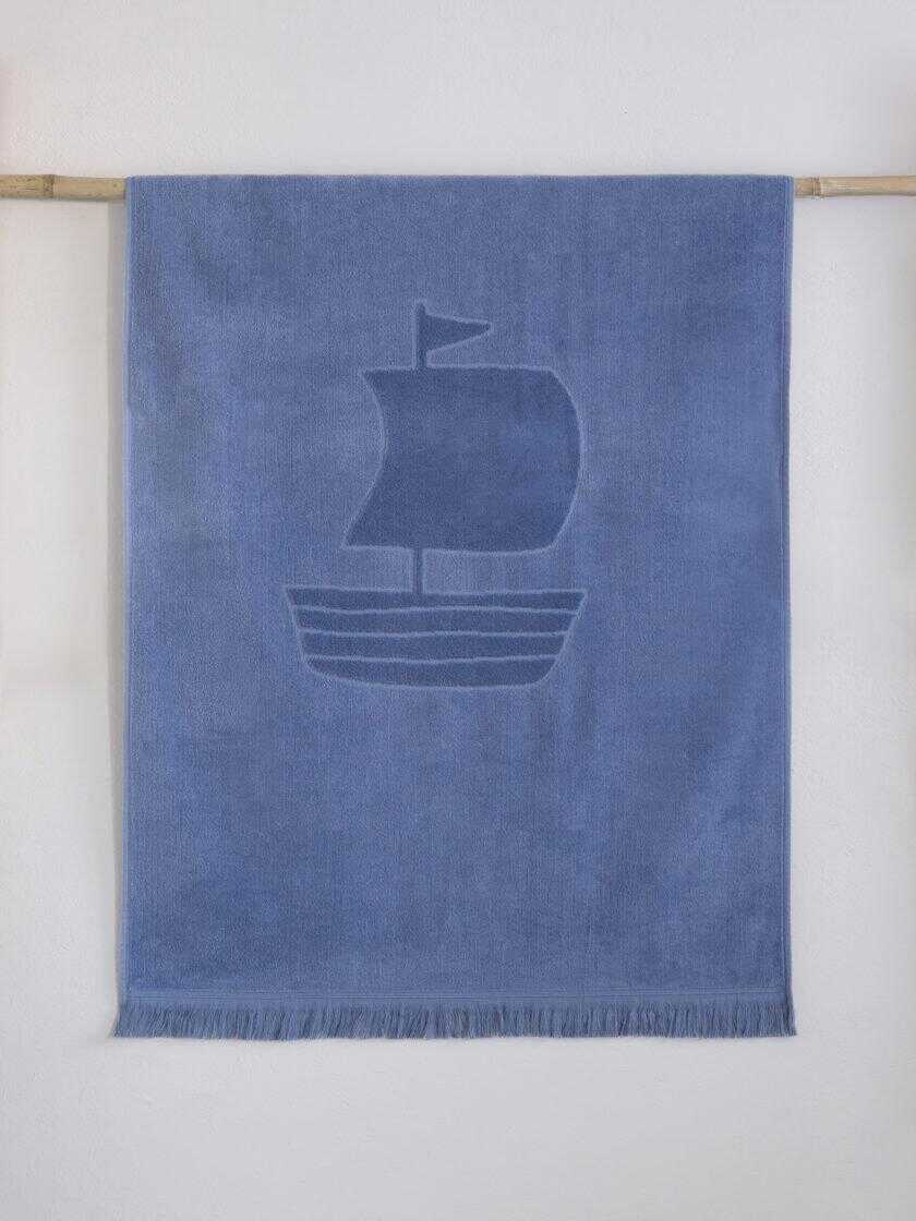 Πετσέτα Θαλάσσης 70x140 - Message in a Bottle Jacquard