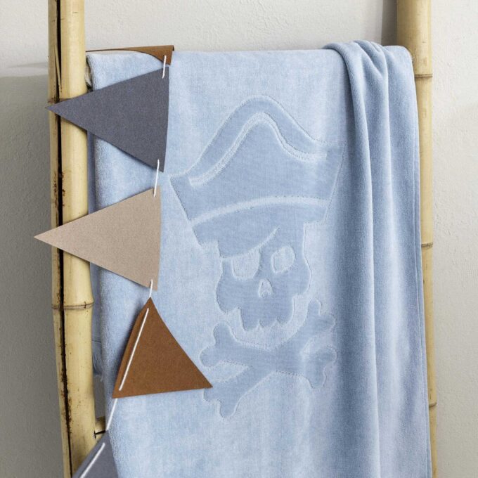 Πετσέτα Θαλάσσης 70x140 - Pirate Island Jacquard