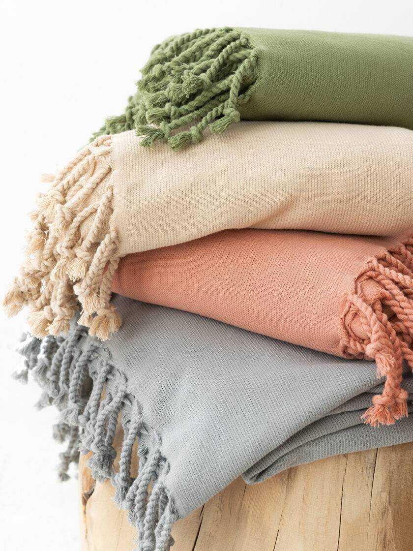 Παρεοπετσέτα Θαλάσσης Beach Collection 90x160 SINUS GREY