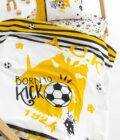 Σετ Σεντόνια Κούνιας Aek 1924 130x170 Aek8 Με Λάστιχο