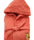 Μπουρνούζι με Κουκούλα Kids Bath TAMI PEACH 10-12