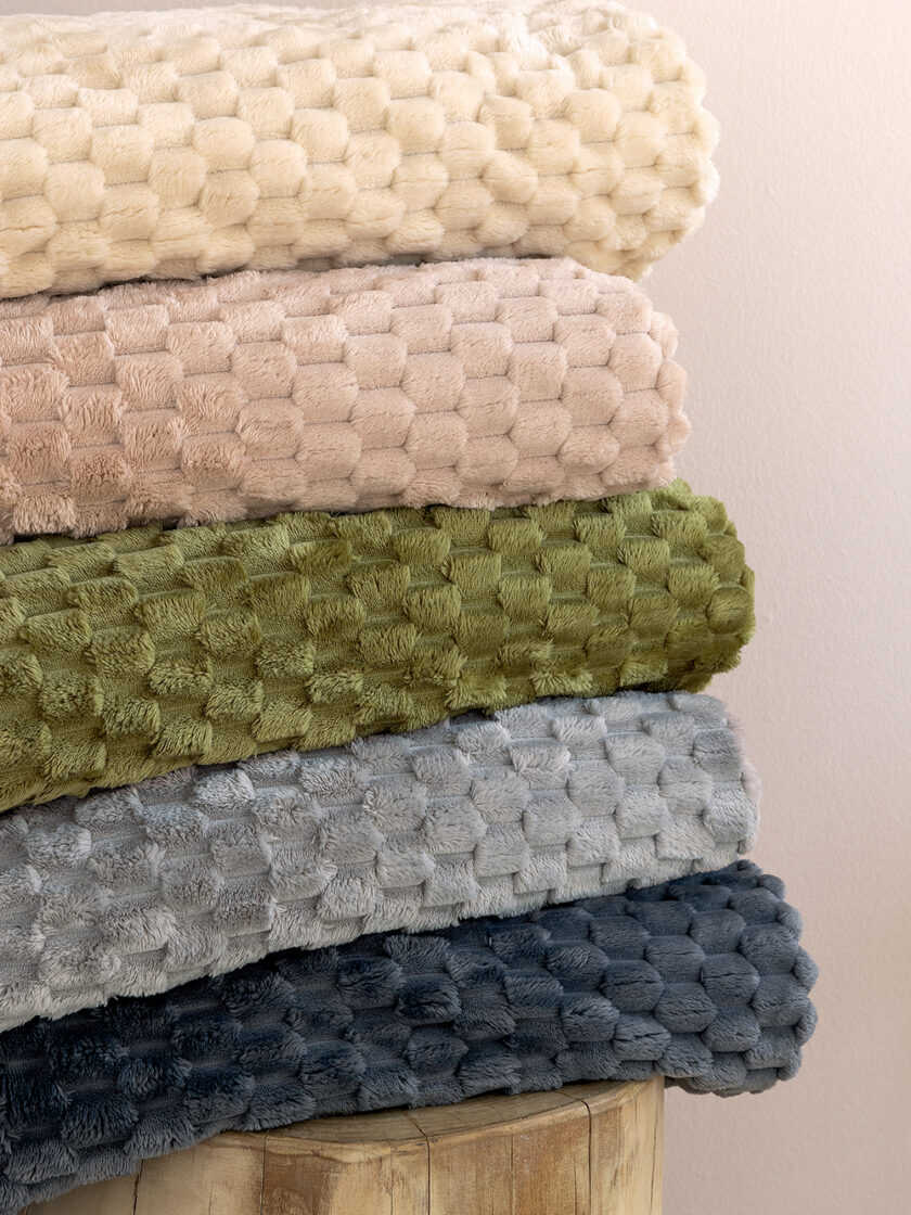 Κουβέρτα Fleece 160x220 ASTER COAL