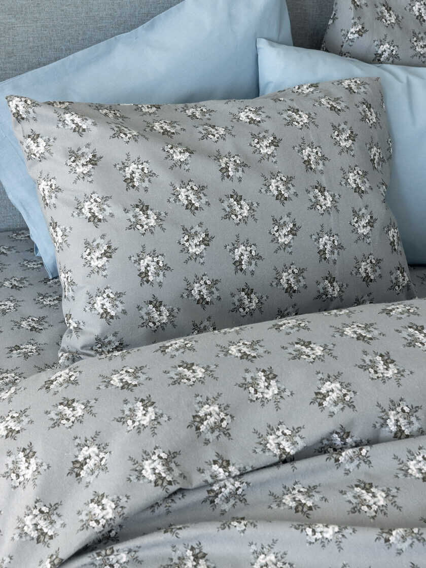 Σετ Μονά Σεντόνια Flannel Beauty 170x265 FB0230 Χωρίς Λάστιχο