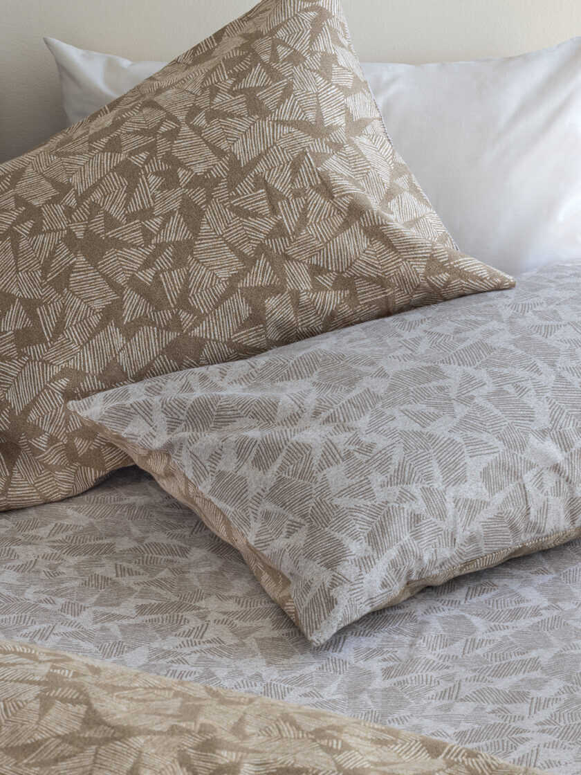 Σετ Σεντόνια Υπέρδιπλα Flannel Beauty 240x265 FB0225 Χωρίς Λάστιχο