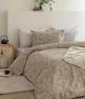 Σετ Σεντόνια Υπέρδιπλα Flannel Beauty 240x265 FB0225 Χωρίς Λάστιχο