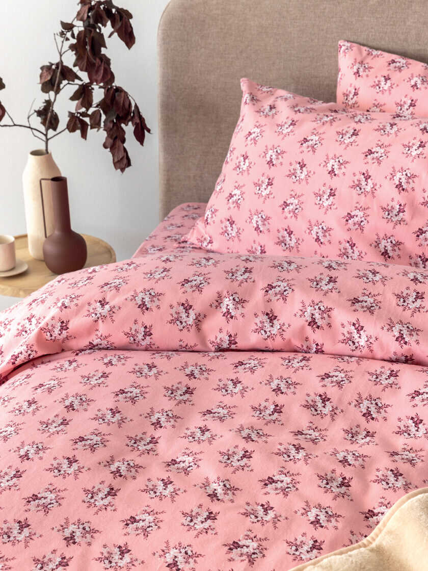 Σετ Παπλωματοθήκη Υπέρδιπλη Flannel Beauty 240x250 FB0231