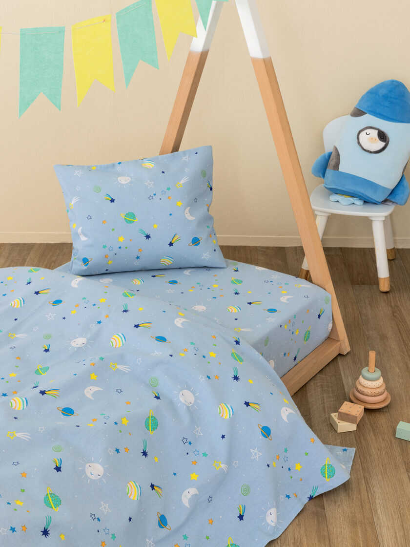 Σετ Μονά Σεντόνια Poppet 170x265 PP100 Χωρίς Λάστιχο
