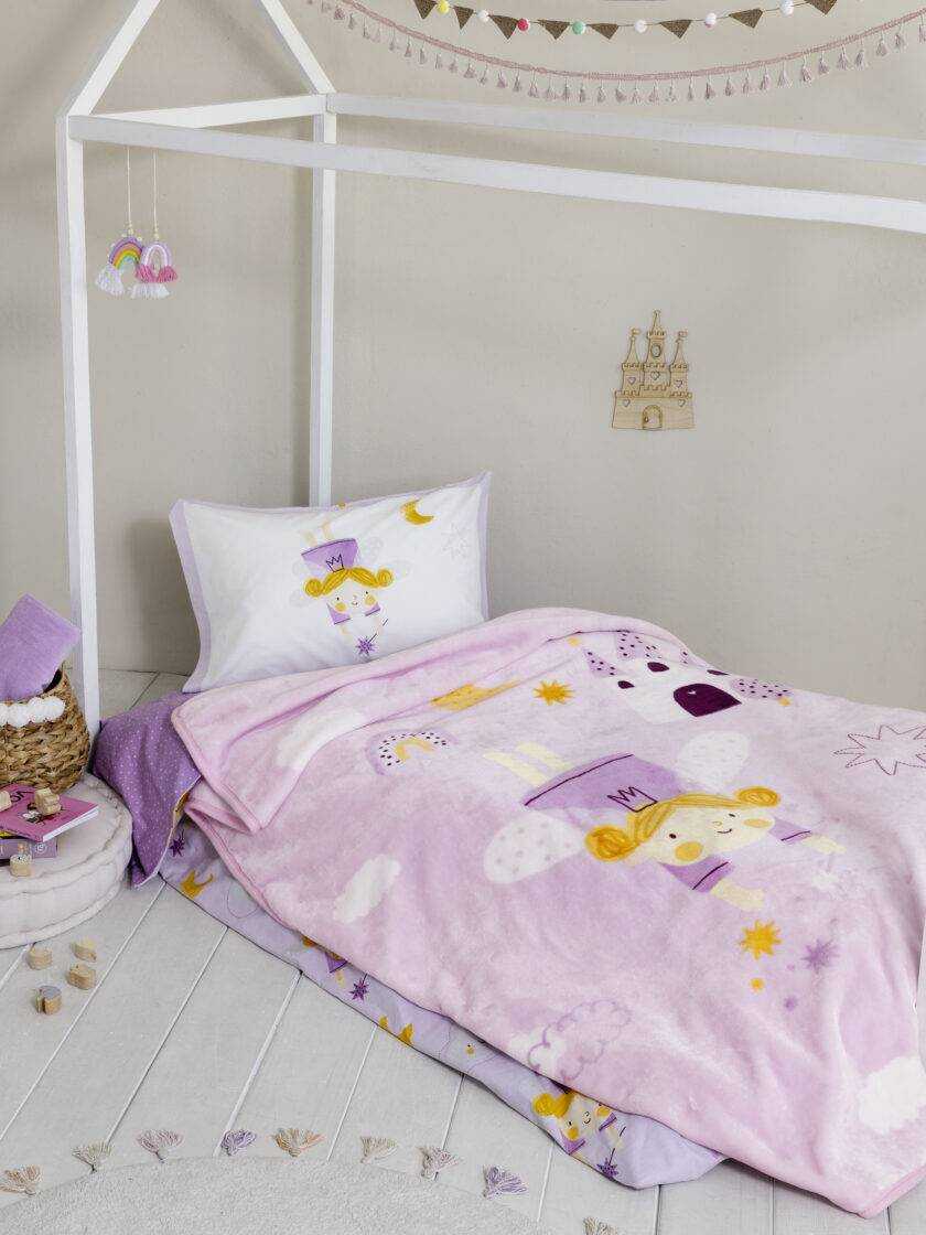 Κουβέρτα Βελουτέ Μονή 160x220 - Odette