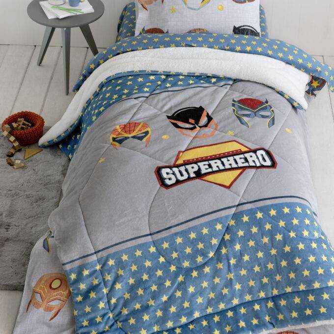 Κουβέρτα/Πάπλωμα Μονό 160x220 - Superheroes
