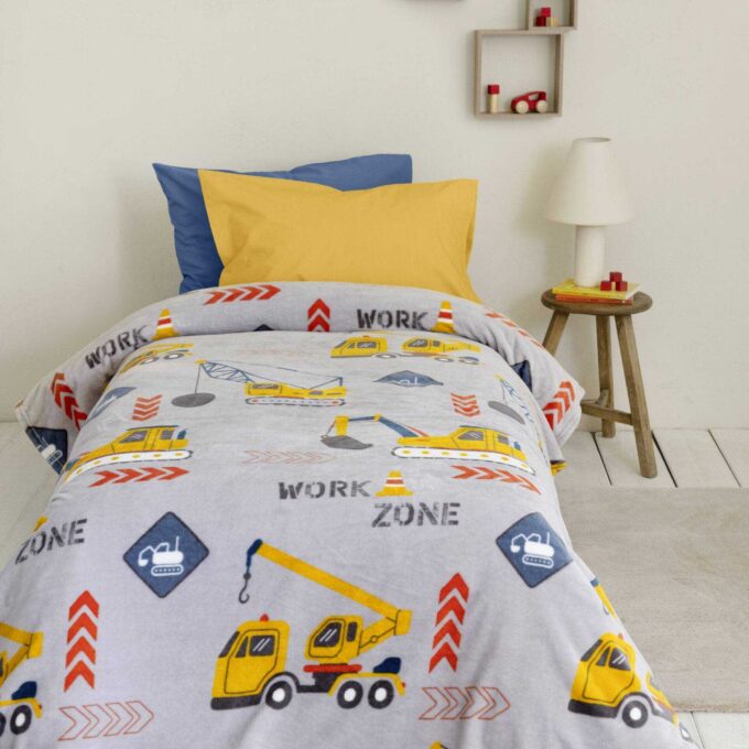 Κουβέρτα Μονή 150x220 - Work Zone