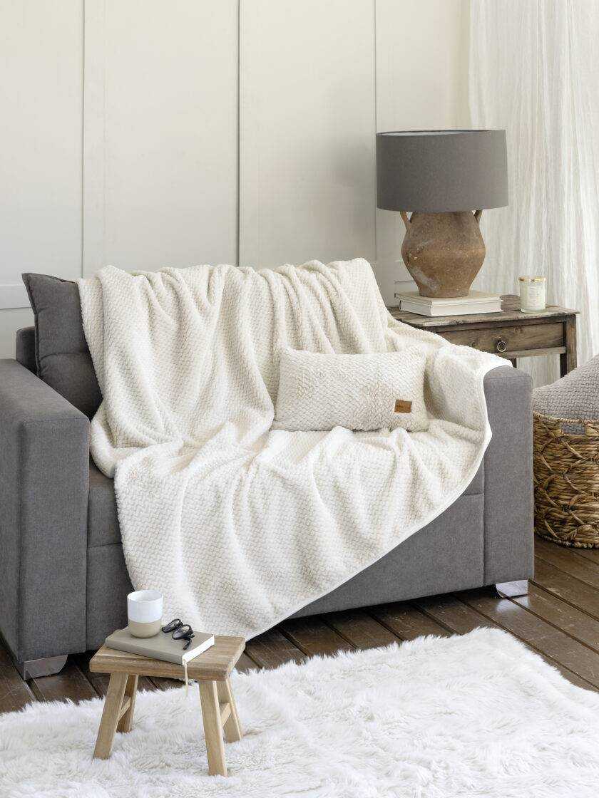 Ριχτάρι Αντιολισθητικό 180x250 - Snuggle Light Beige