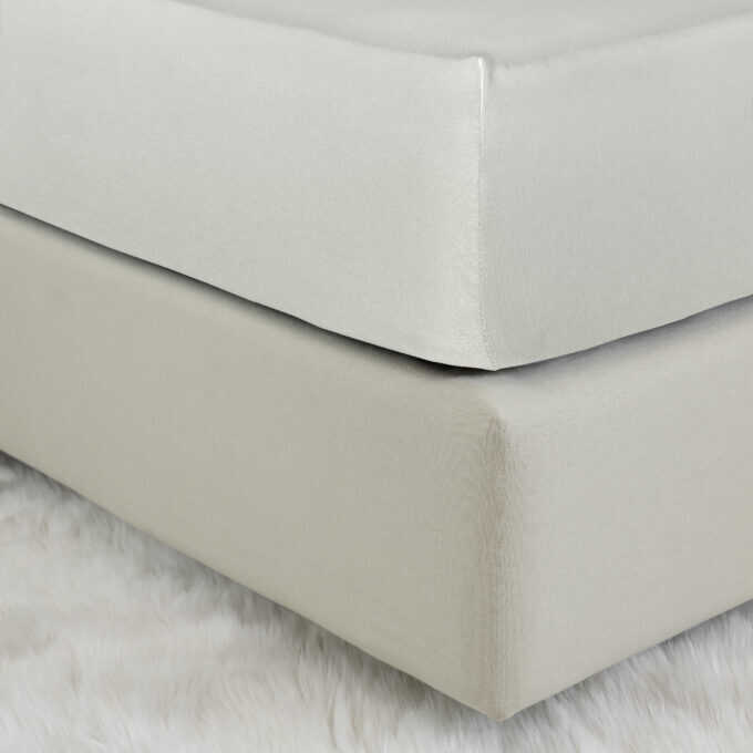 Σεντόνι Ημίδιπλο με Λάστιχο - Tender Oat Beige