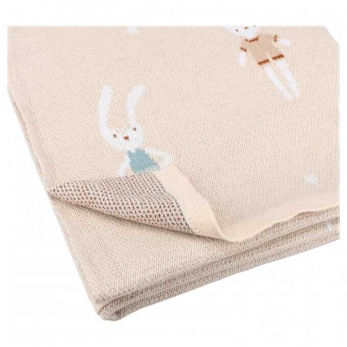 ΚΟΥΒΕΡΤΑ ΖΑΚΑΡ 80Χ100 ΚΟΥΝΕΛΙ 100% COTTON VADOBAG-1